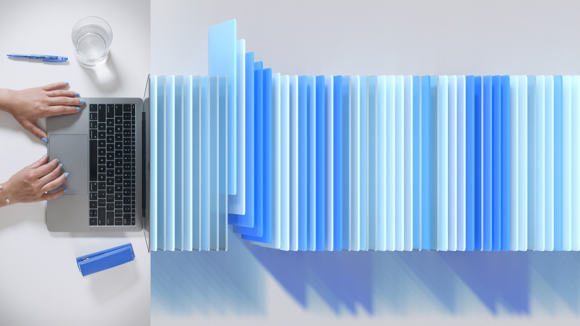 Frame from Citrix brand film